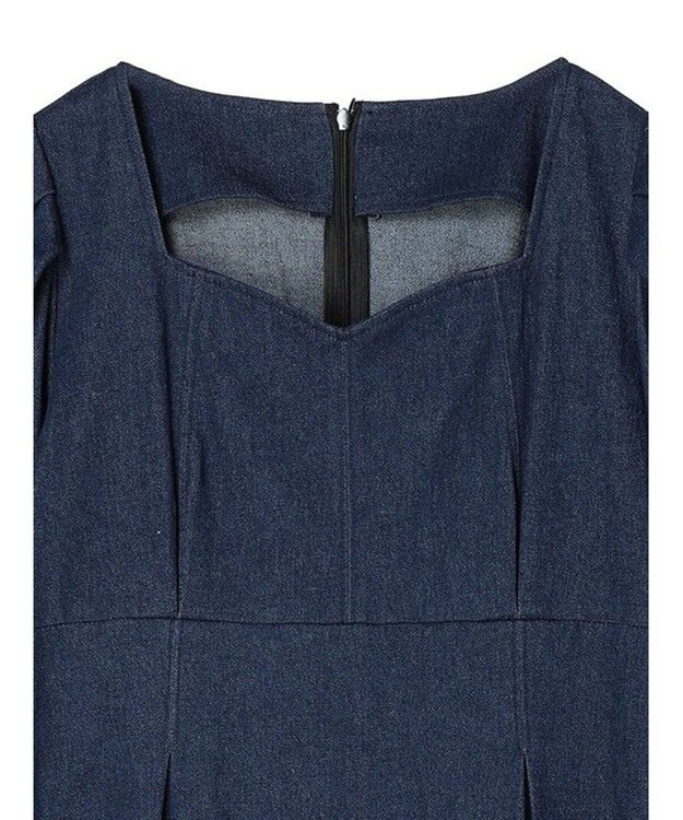 Maison de FLEUR デニムワンピース Navy