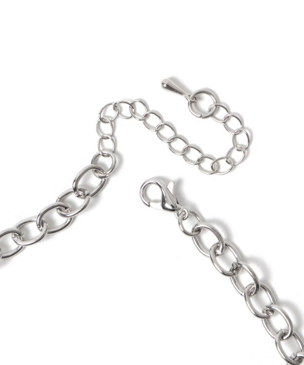 WEGO Lメニーリボンメタルネックレス シルバー