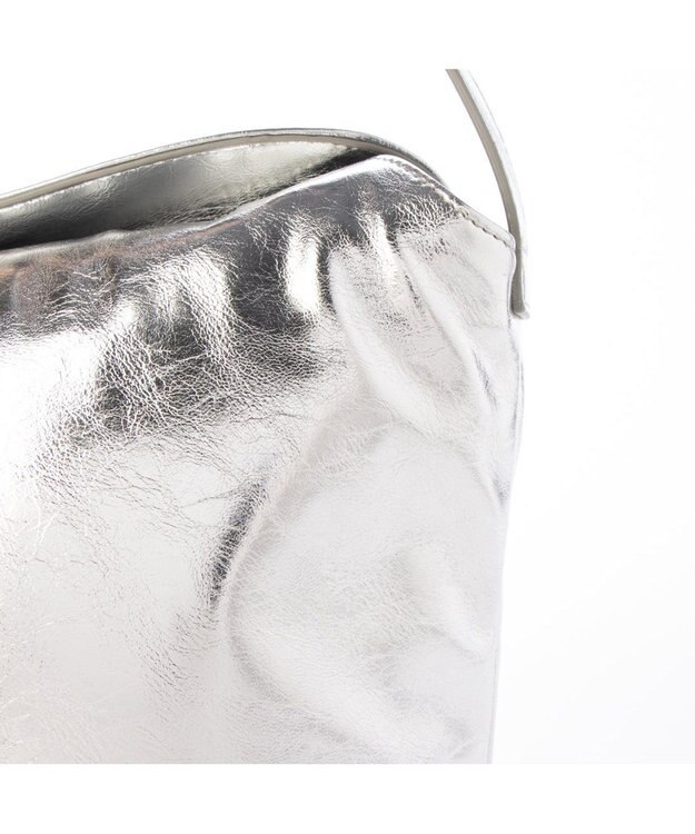 UNBILLION カシュカシュ cachecache / 2wayフラップショルダー シルバー