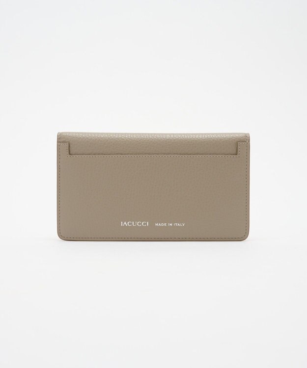 IACUCCI アバ バイカラーロングウォレット CERVO グレージュ