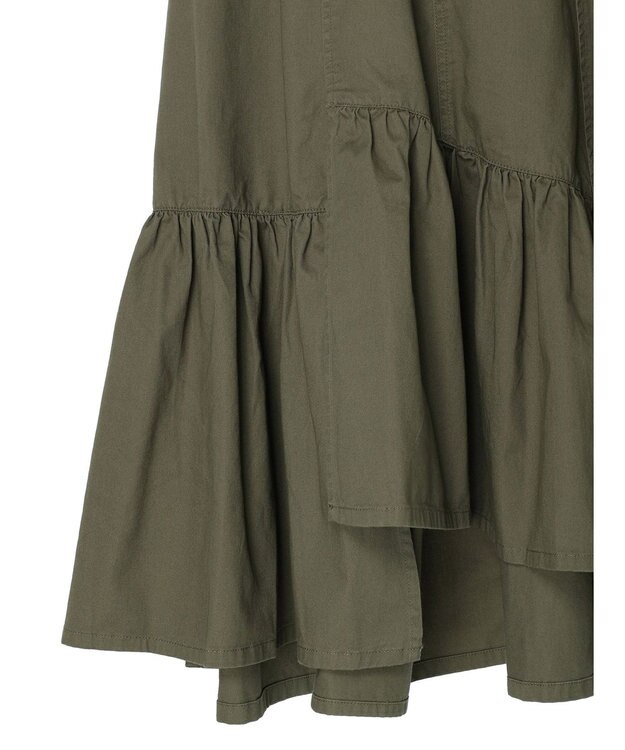 Green Parks ・ＳＵＧＡＲ　ＳＰＯＯＮ　イレヘムツイルスカート Khaki