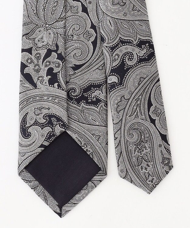 JOSEPH HOMME ペイズリージャガード　ネクタイ ネイビー系7
