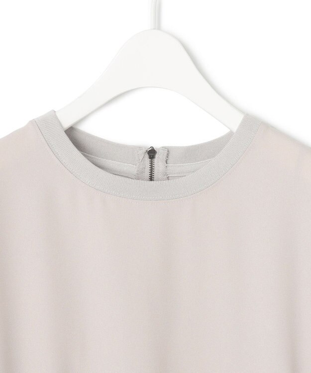 ICB L 【WEB限定・接触冷感・UVケア・速乾・防シワ・洗える】 FluidBackSatin  ワンピース トープ系