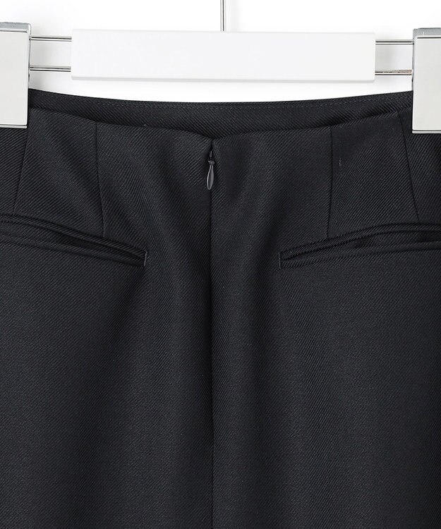 23区 【CLASSY.1月号掲載/洗える】ウールライクカルゼ タイト スカート ネイビー系