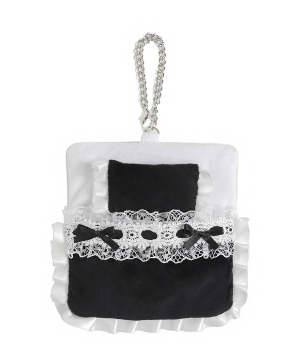 WEGO 【痛バ＆推し活グッズ】ふわふわぬい布団キーホルダー10cm ブラック