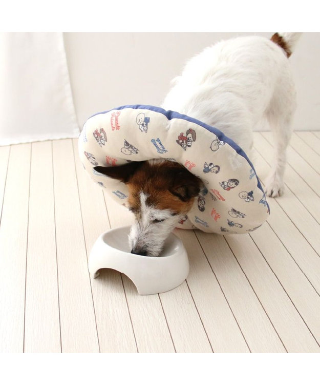PET PARADISE スヌーピー makokoro エリザベスカラー  ４Ｓ~３Ｓ 小型犬 -