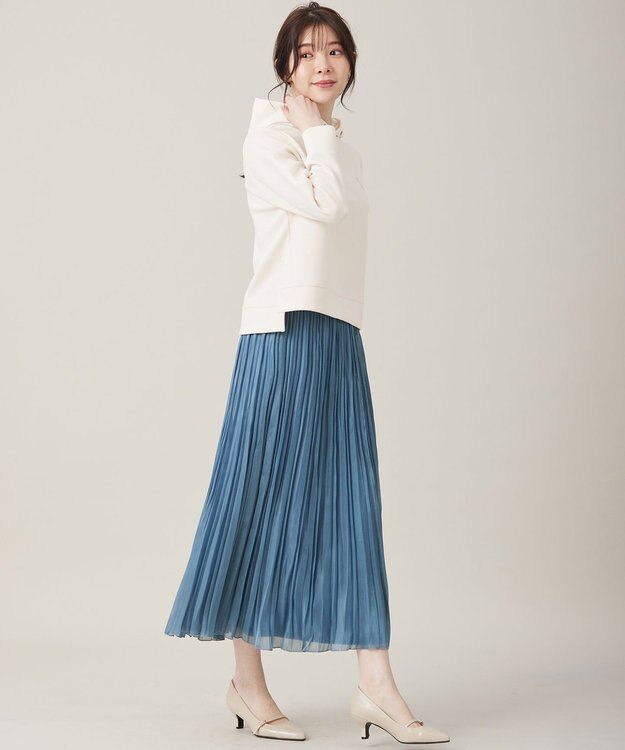 ANY SIS 【洗える】ダンボールプル パーカー アイボリー