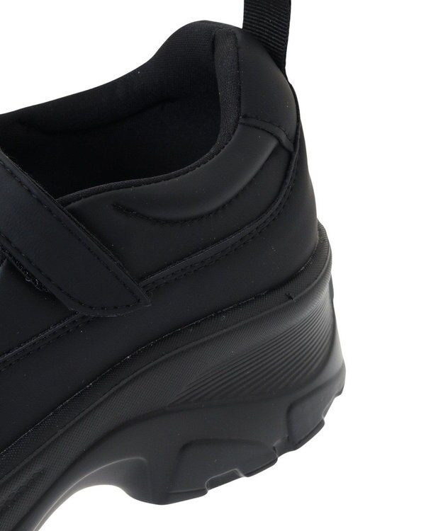 Green Parks ・ｒｉｃｈ　ｂｌｕｅ　厚底ストラップスニーカー Black