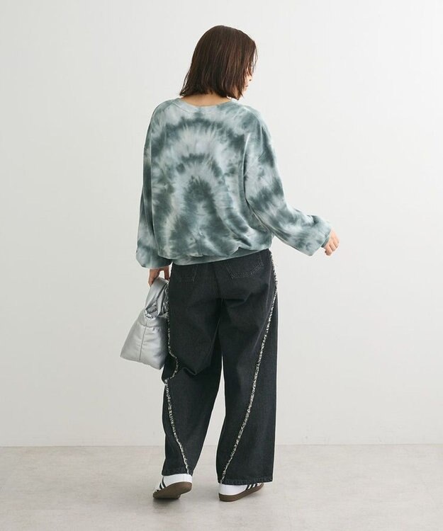 Green Parks ・ＳＵＧＡＲ　ＳＰＯＯＮ　ハートタイダイスウェット Green