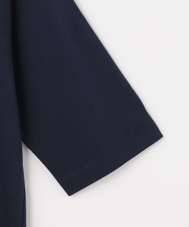 J.PRESS LADIES S ロゴTシャツ ネイビー系