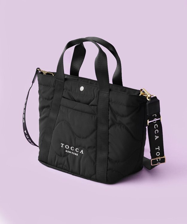 TOCCA 【WEB＆一部店舗限定】BOSCO POCHETTE トートバッグ ブラック系