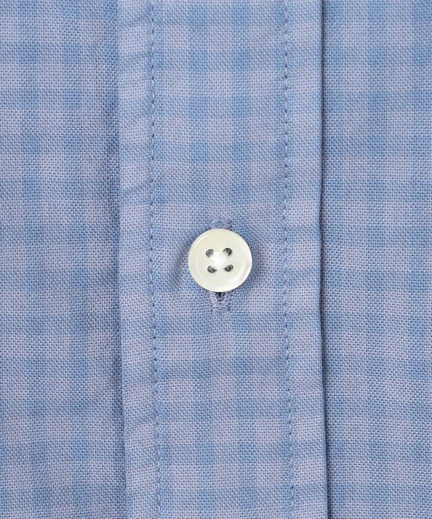 J.PRESS MEN このさりげなさが大人気【IVY COLLECTION】【UNISEX】バックブルチェックガーメントダイ シャツ / B.D. ブルー系3