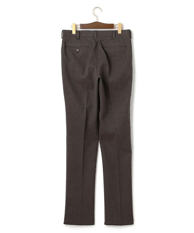 J.PRESS MEN 【J.PRESS MOVING / セットアップ対応】ジャージライク スラックス ダークブラウン系