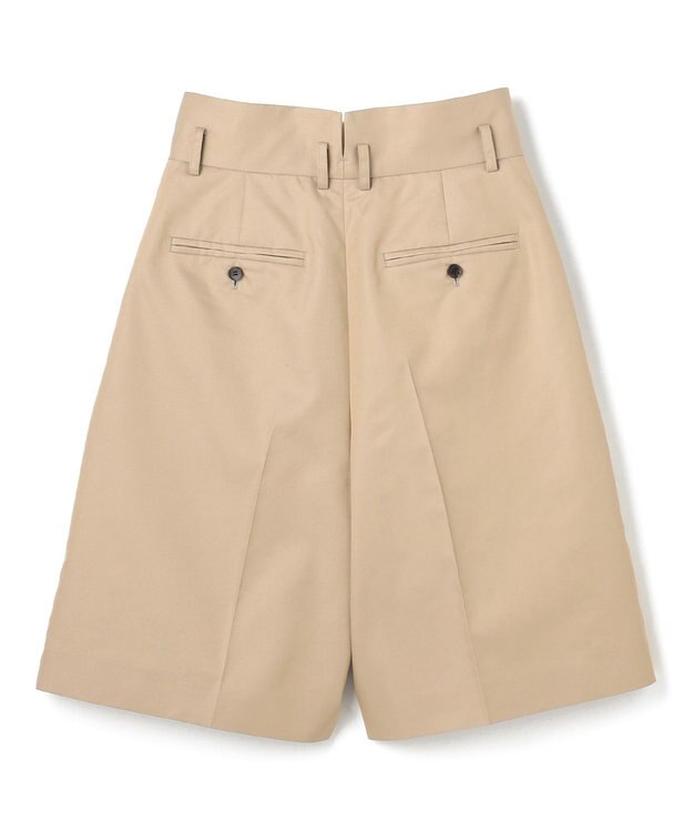 uncrave チノギャバジン ショートトラウザー ベージュ