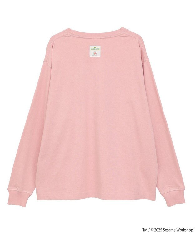 Green Parks セサミストリートミーツフルーツオブザルーム　ロンＴＥＥ Pink