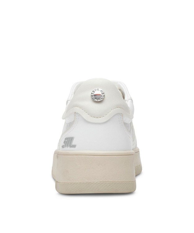 STEVE MADDEN BAL HARBOUR 厚底ローカットスニ―カー ホワイトクリーム