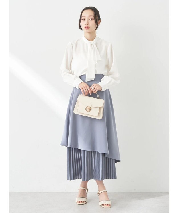 earth music&ecology ２ｗａｙタイブラウス Off White