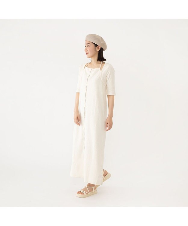 林八百吉商店 Jin no beat shi te cassie　マカロンベレー ベージュ