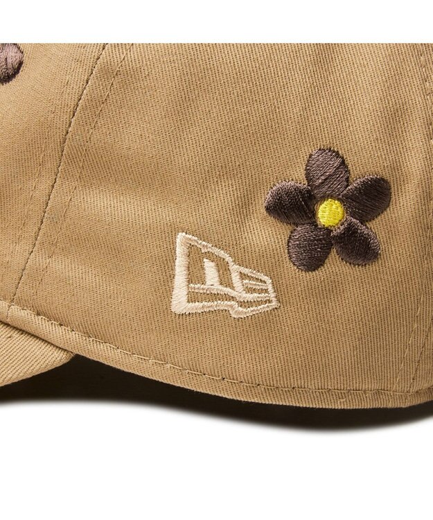 WEGO 【ユニセックス着用ITEM】NEWERA　920　MLB　FLOWER　EMB カーキ