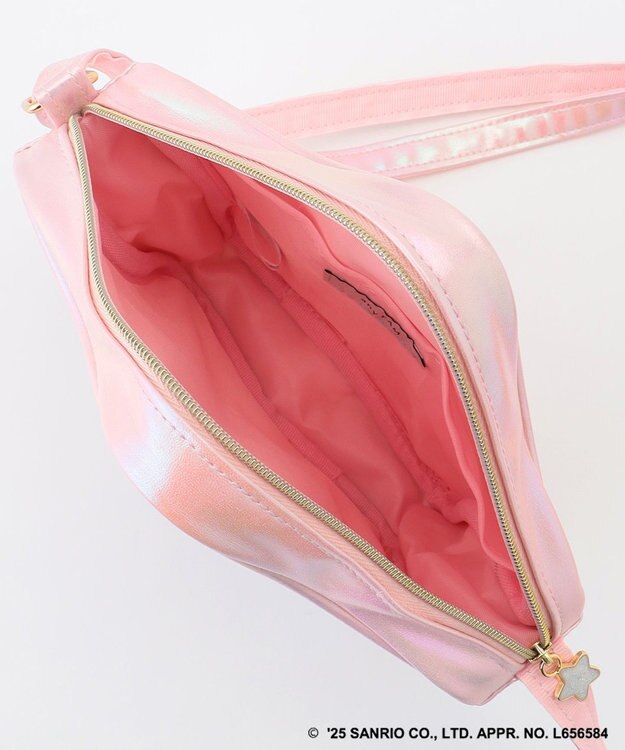 ANY KIDS 【any FAM× リトルツインスターズ 】キキ&ララ 星形ショルダーバッグ ピンク