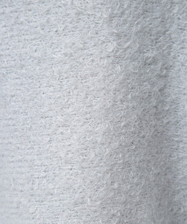 earth music&ecology チュール肩リボンニットプルオーバー Gray