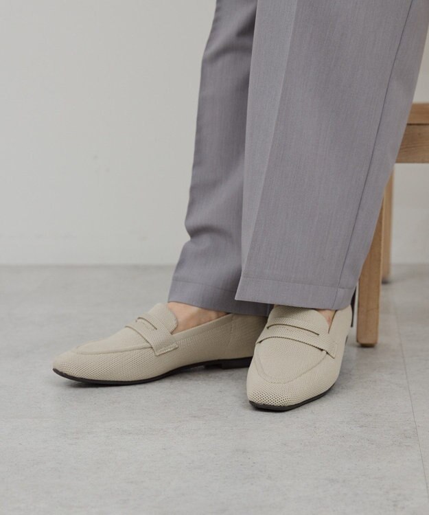 AMERICAN HOLIC 【整履き】ニットローファー Ivory