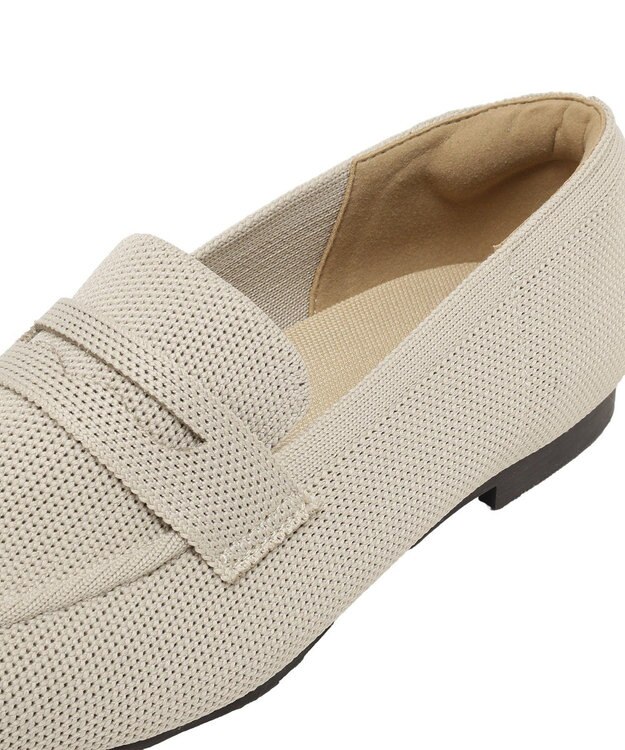 AMERICAN HOLIC 【整履き】ニットローファー Ivory