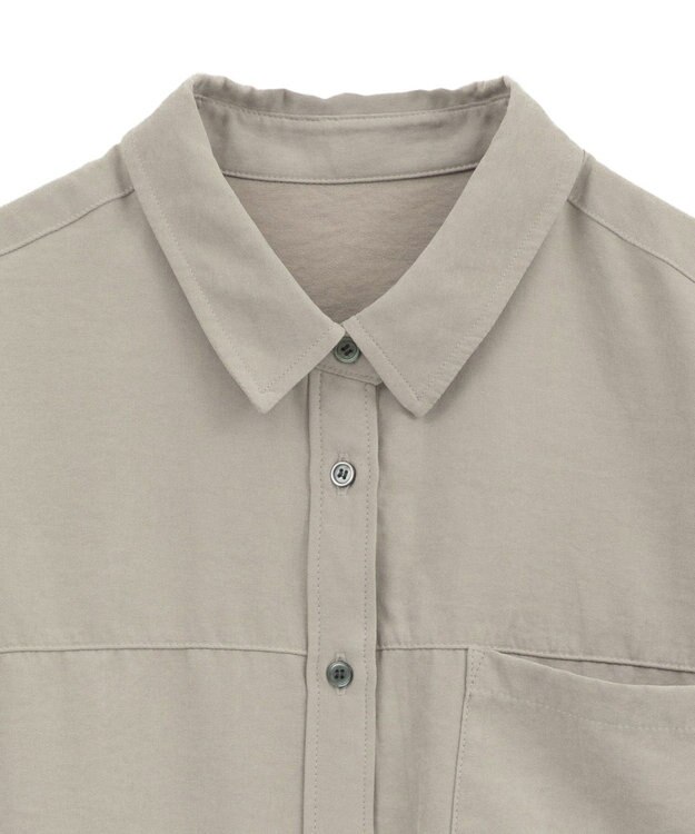 YECCA VECCA ピーチ起毛シャツ Mint Green