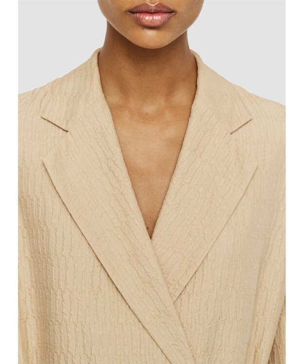 JOSEPH ジベリーナ　ダブルブレステッドジャケット Sesame