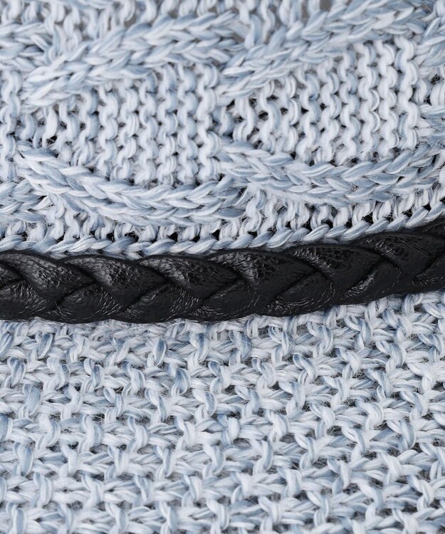 JOSEPH ABBOUD 【サイズ調整可】ウォッシャブルヘリンボーンハット ライトグレー系