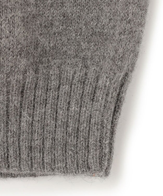 JOSEPH HOMME ファインアルパカ　Vネックニット ライトグレー系