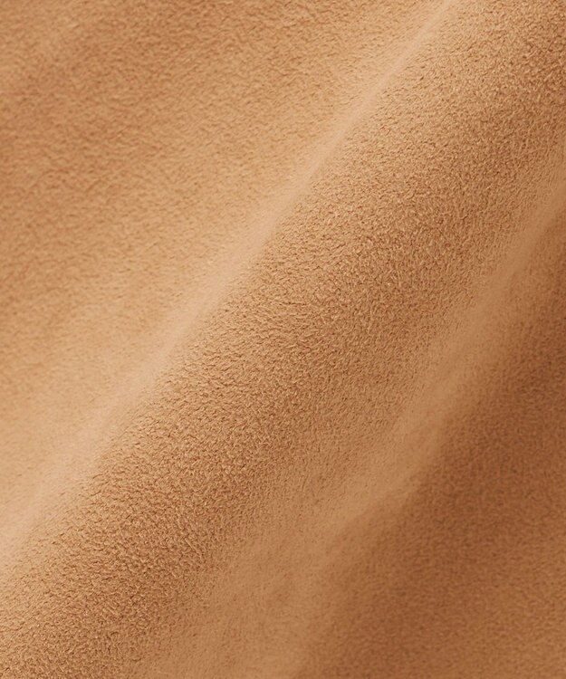 23区 【GOLD LABEL】スウェードタッチレザー ラップスカート キャメル系