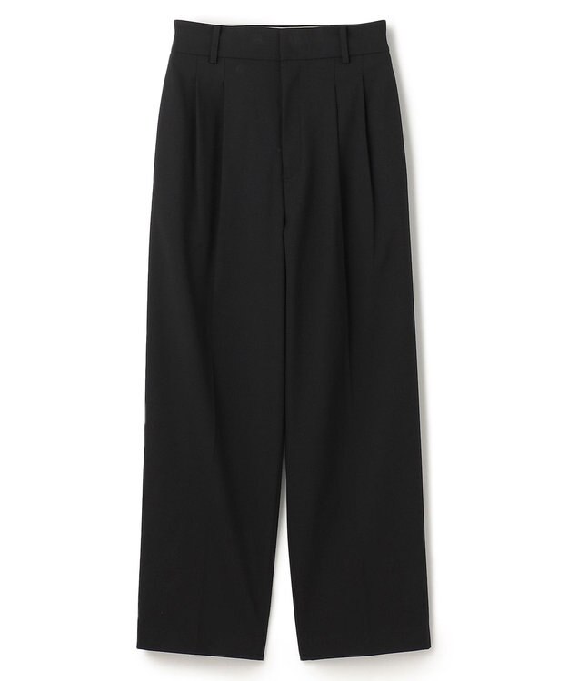 uncrave TRツイル ベーシックトラウザー ブラック