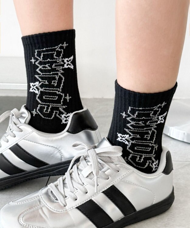 WEGO CHAOSリブソックス ブラック