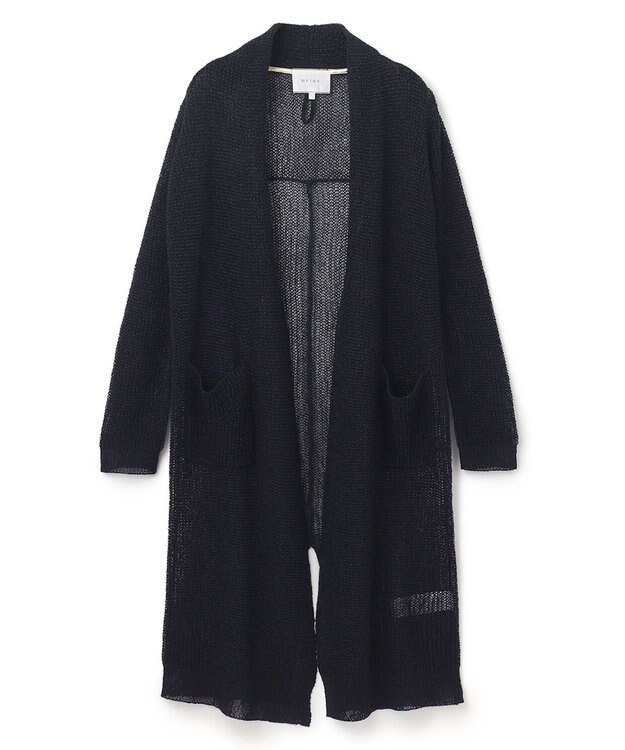 BEIGE， OPTICAL / ロングカーディガン Navy
