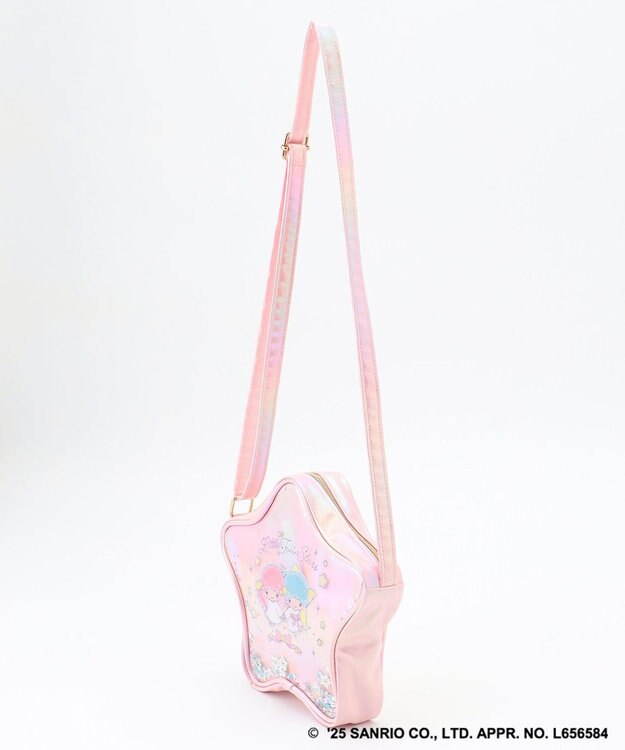 ANY KIDS 【any FAM× リトルツインスターズ 】キキ&ララ 星形ショルダーバッグ ピンク