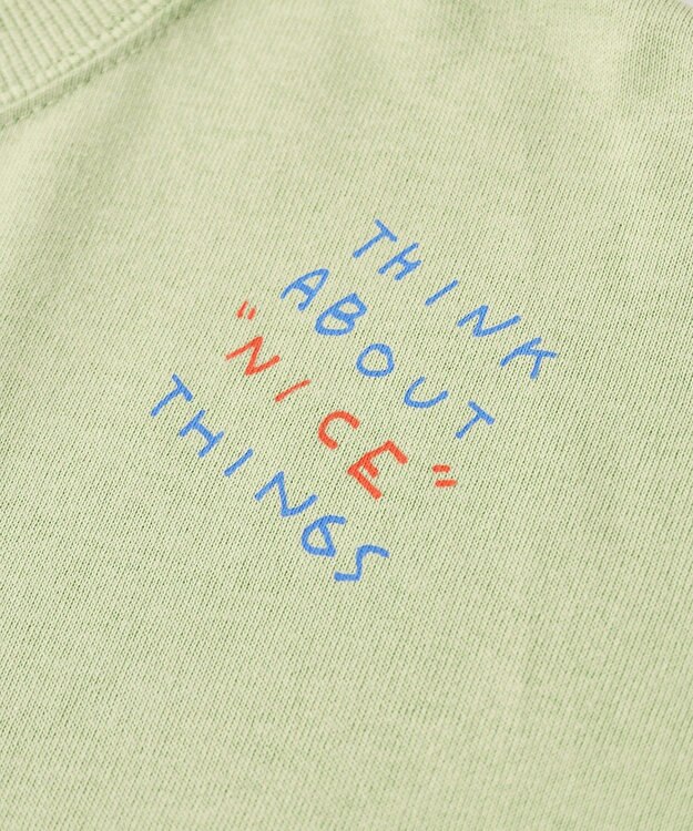 AMERICAN HOLIC 総柄ロゴTシャツ Lime Green