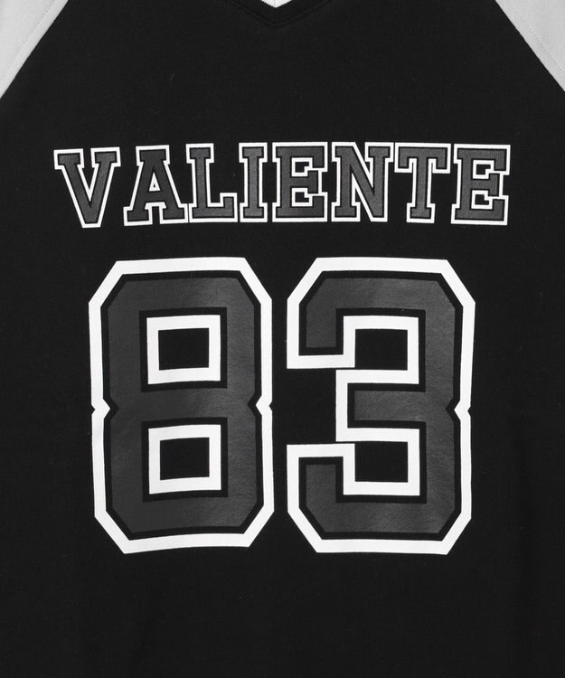 WEGO ナンバリングビッグスウェット ブラック