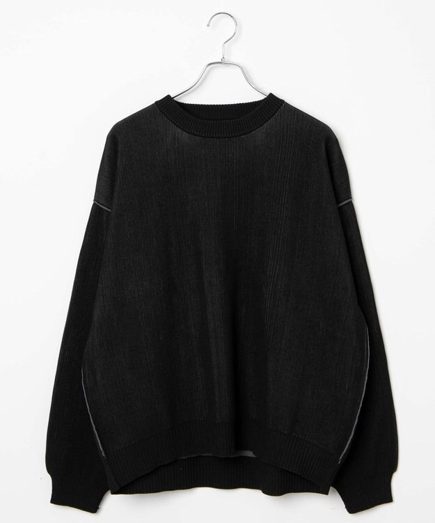 WEGO クリアライトリバーシブルプルオーバー ブラック