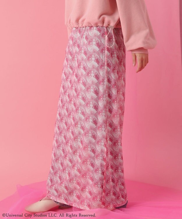 Green Parks ■ＷＩＣＫＥＤ　パターンシアースカート Pink