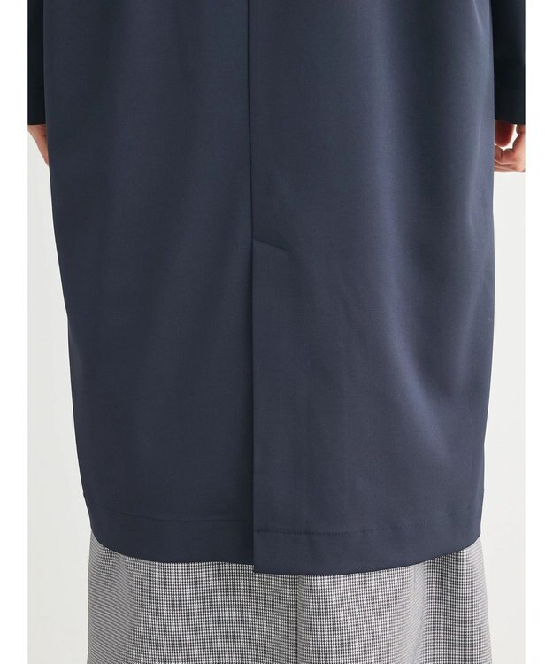 Green Parks 撥水加工　ケア楽着流しコート Navy