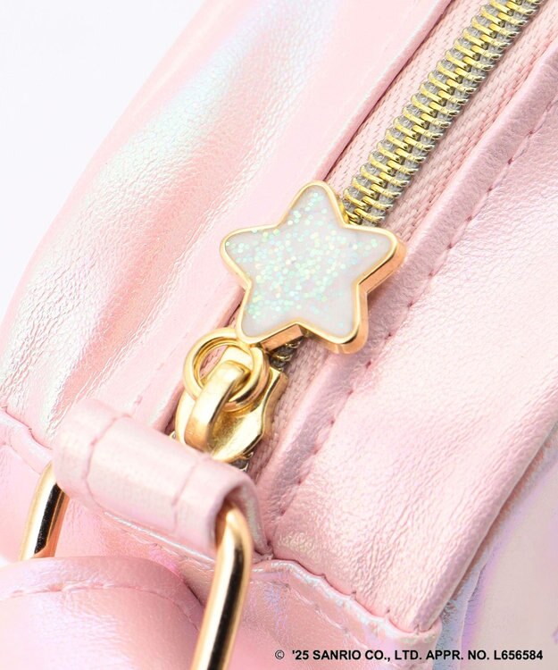 ANY KIDS 【any FAM× リトルツインスターズ 】キキ&ララ 星形ショルダーバッグ ピンク
