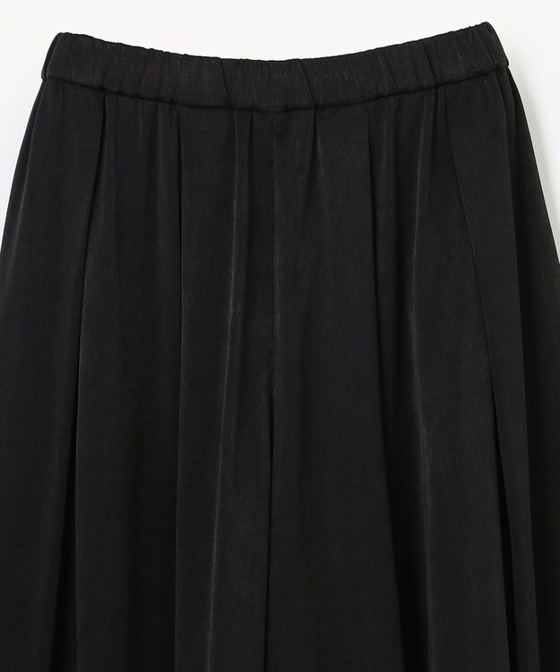 ANY 【ウエストゴム】ダルサテン スカーチョ ブラック