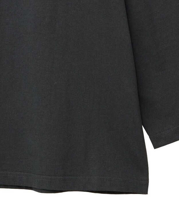 AMERICAN HOLIC サークルロゴプリントロングＴシャツ Charcoal Gray