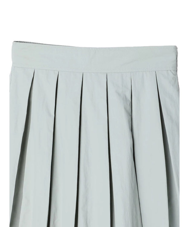 Green Parks armonia．ボリュームフレアスカート Sax