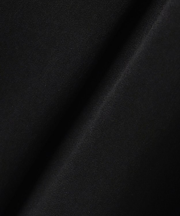 ANY 【ウエストゴム】ダルサテン スカーチョ ブラック