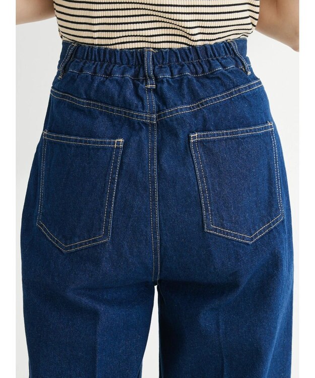 Green Parks ・ＥＬＥＮＣＡＲＥ　ＤＵＥ　デニムワイドパンツ Indigo