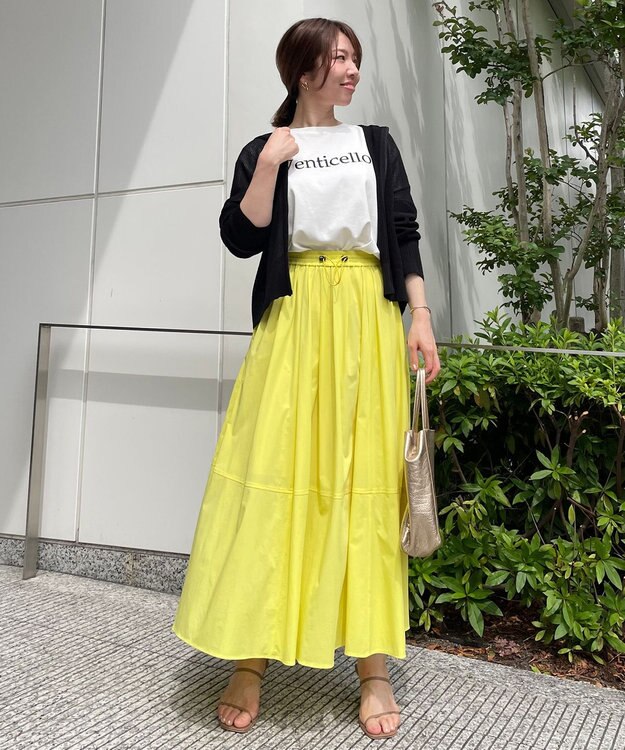 UNFILO 【接触冷感】汗ジミ撥水Tシャツ 半袖 ホワイト系