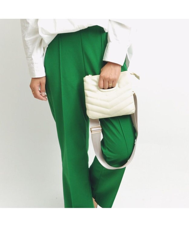 UNBILLION cachecache プクプクミニショルダー アイボリー