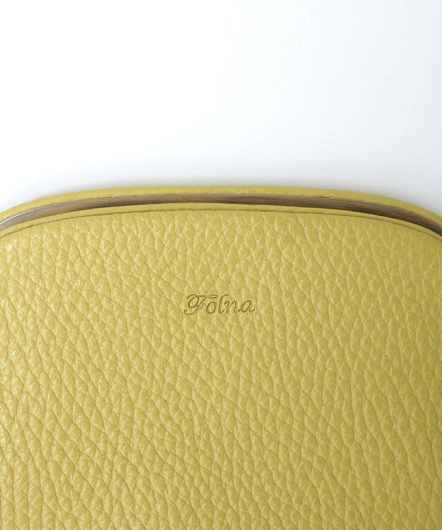 FOLNA RD ショート天溝がま口 財布 グリーン